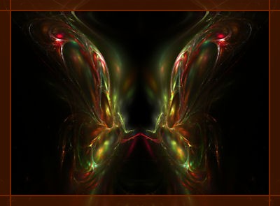 fractaler Schmetterling